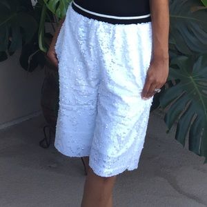 Sequin shorts
